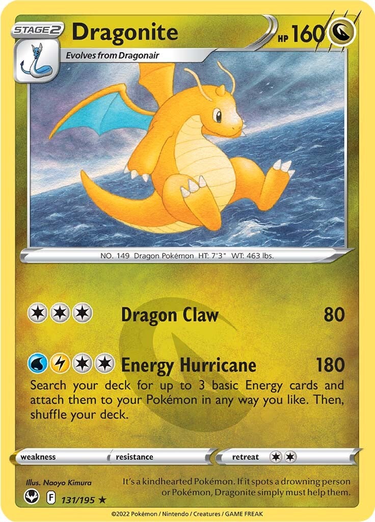 Dragonite (131/195) [Sword & Shield: Silver Tempest] | Card Merchant Takapuna