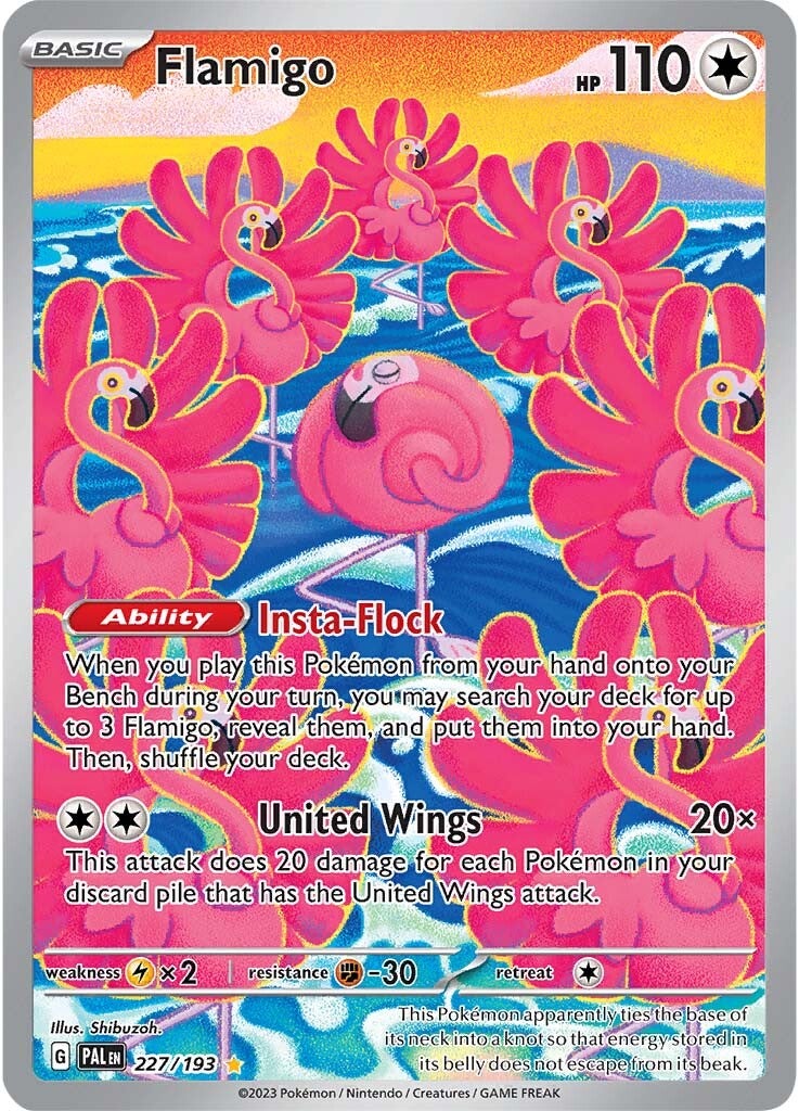 Flamigo (227/193) [Scarlet & Violet: Paldea Evolved] | Card Merchant Takapuna