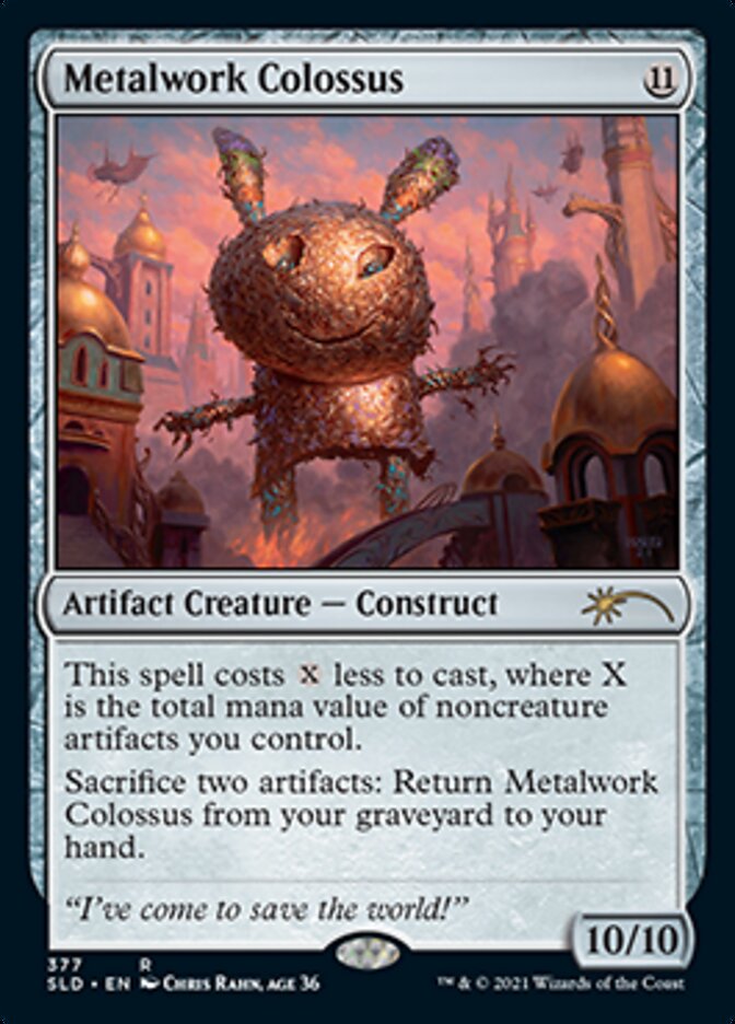 Metalwork Colossus (377) [Secret Lair Drop Series] | Card Merchant Takapuna