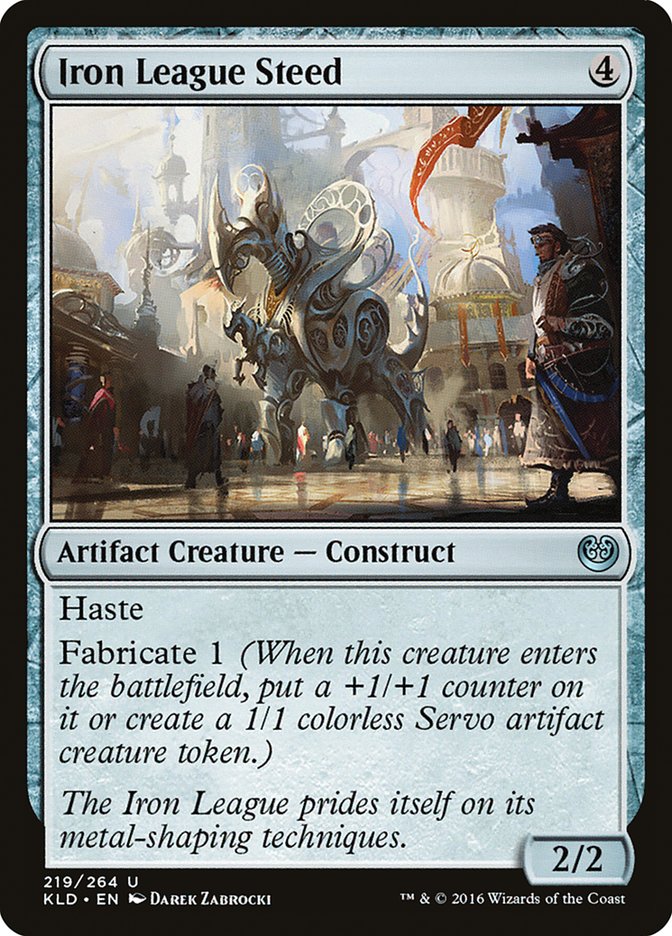 Iron League Steed [Kaladesh] | Card Merchant Takapuna