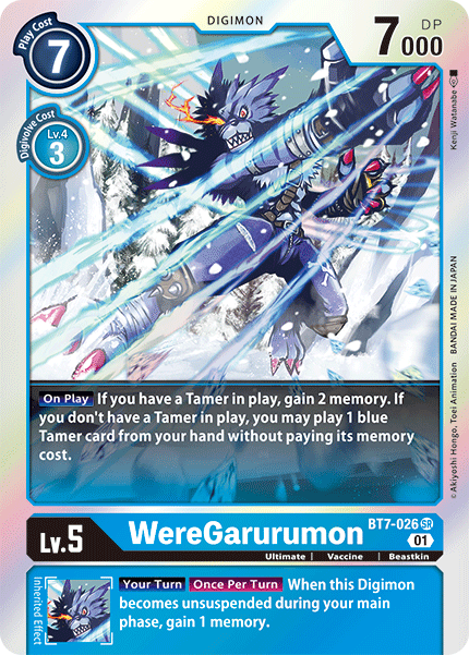 WereGarurumon [BT7-026] [Next Adventure] | Card Merchant Takapuna