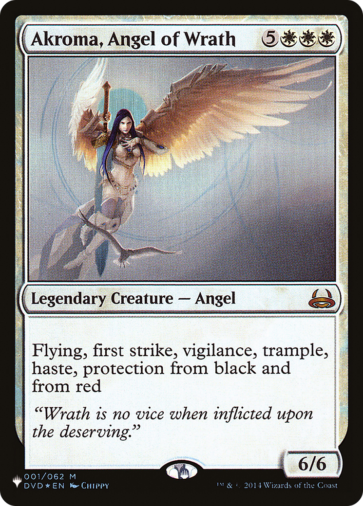 Akroma, Angel of Wrath [The List] | Card Merchant Takapuna