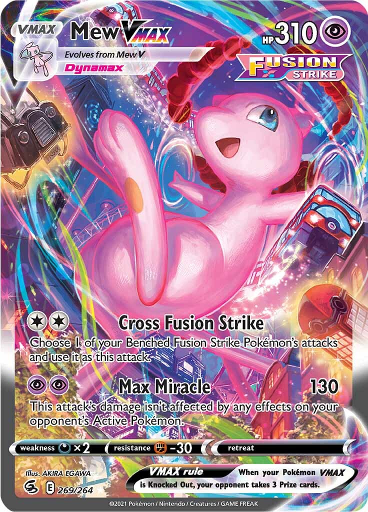 Mew VMAX (269/264) [Sword & Shield: Fusion Strike] | Card Merchant Takapuna