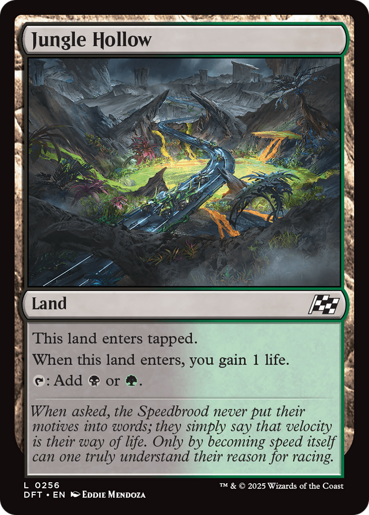 Jungle Hollow [Aetherdrift] | Card Merchant Takapuna