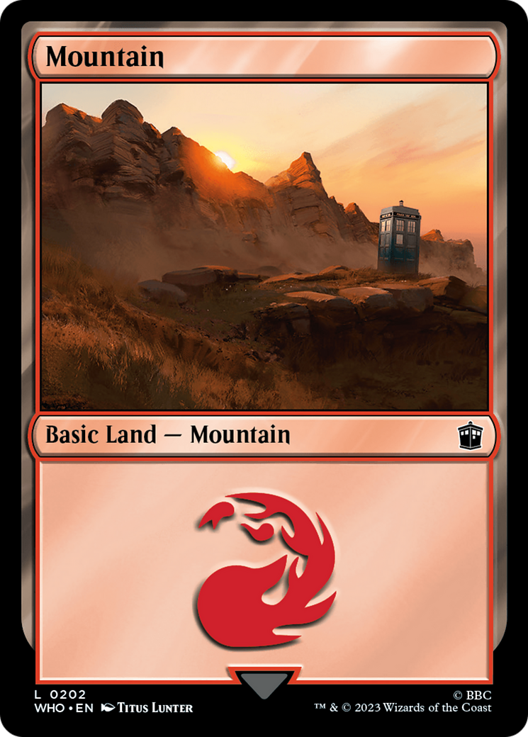 Mountain (0202) [Doctor Who] | Card Merchant Takapuna