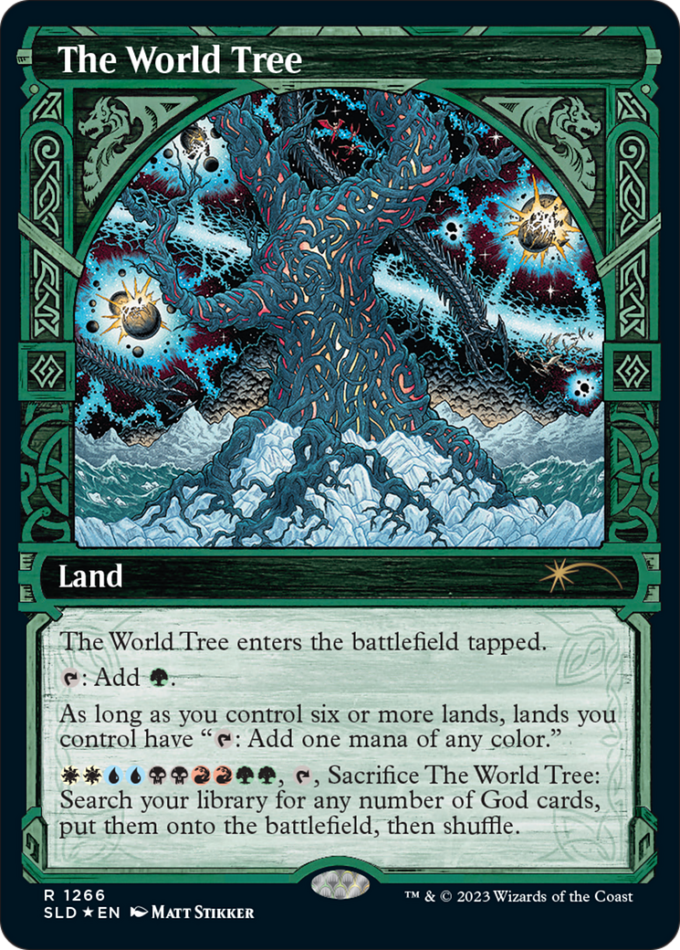 The World Tree (Halo Foil) [Secret Lair Drop Series] | Card Merchant Takapuna