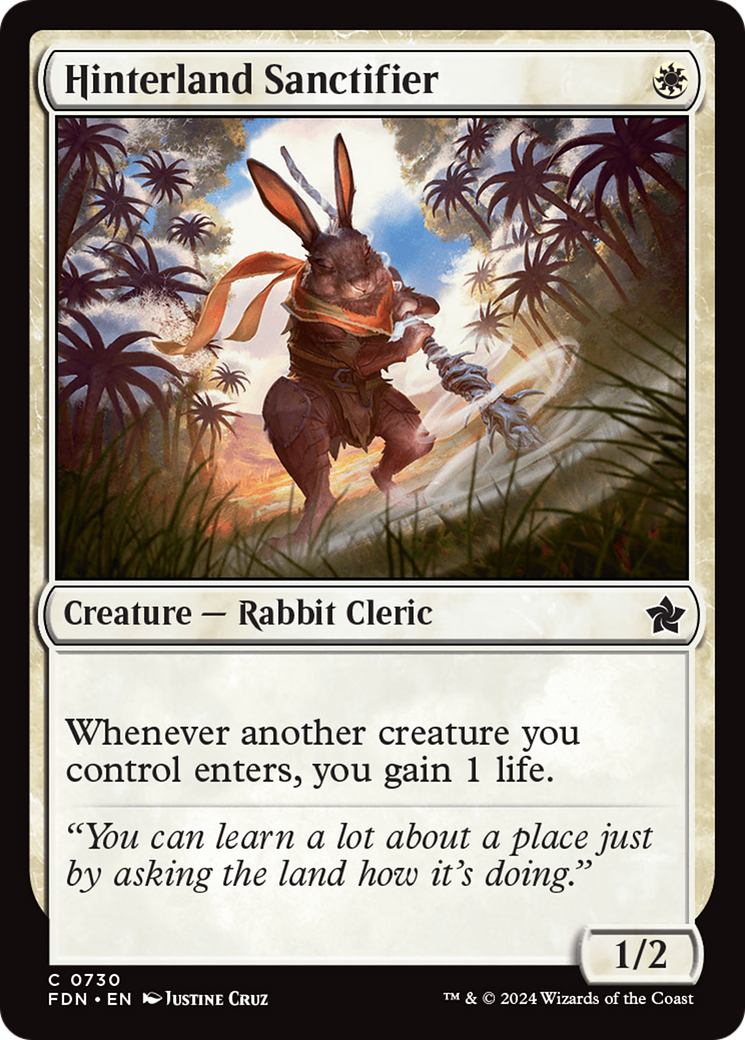 Hinterland Sanctifier [Foundations] | Card Merchant Takapuna