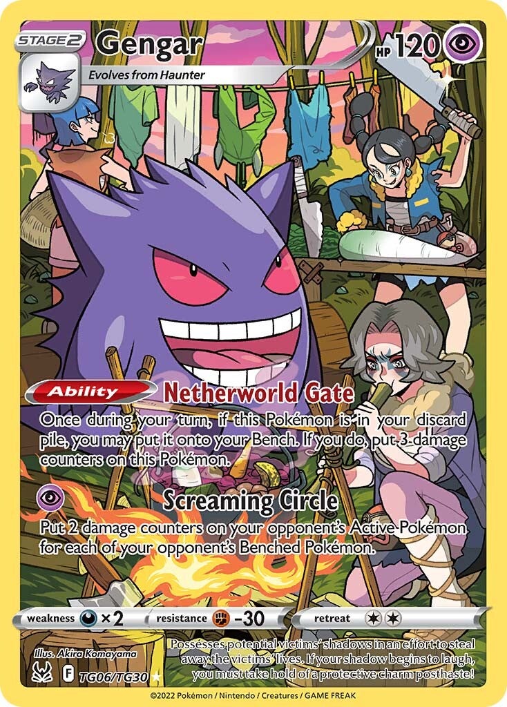 Gengar (TG06/TG30) [Sword & Shield: Lost Origin] | Card Merchant Takapuna