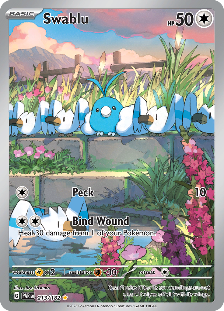 Swablu (213/182) [Scarlet & Violet: Paradox Rift] | Card Merchant Takapuna