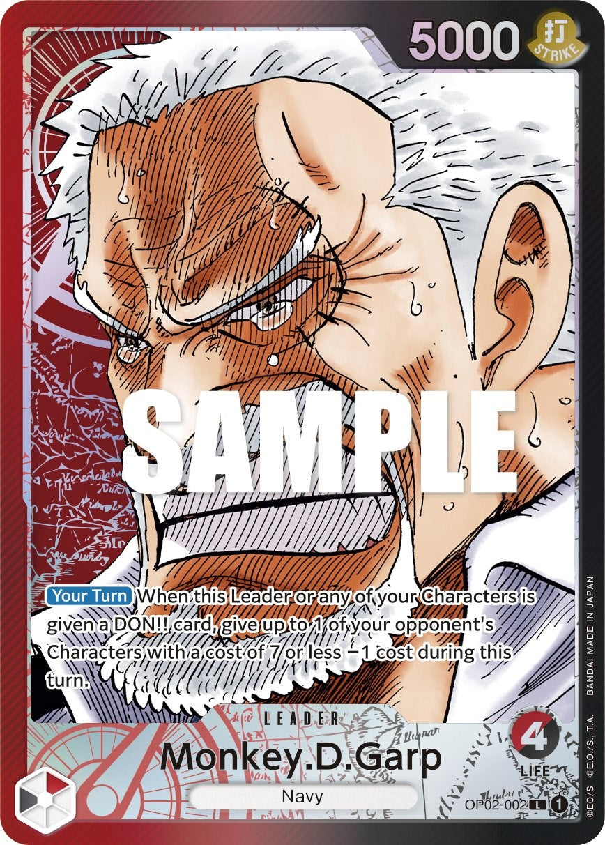 Monkey.D.Garp (Alternate Art) [Paramount War] | Card Merchant Takapuna