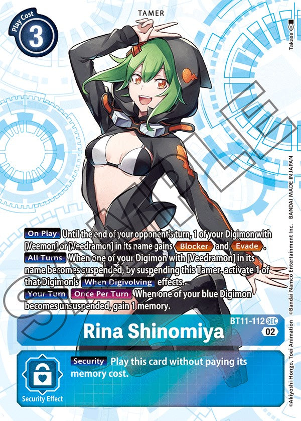 Rina Shinomiya [BT11-112] [Dimensional Phase] | Card Merchant Takapuna