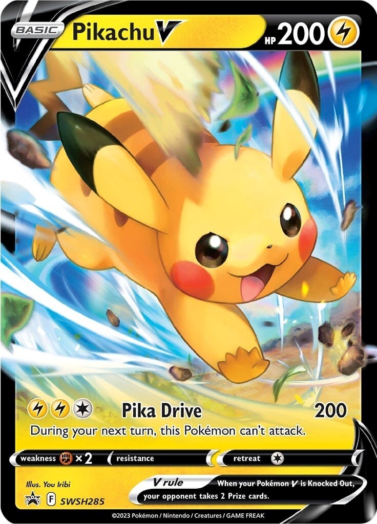 Pikachu V (SWSH285) [Sword & Shield: Black Star Promos] | Card Merchant Takapuna