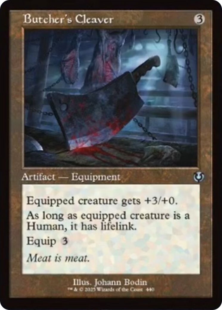 Butcher's Cleaver (Retro Frame) [Innistrad Remastered] | Card Merchant Takapuna