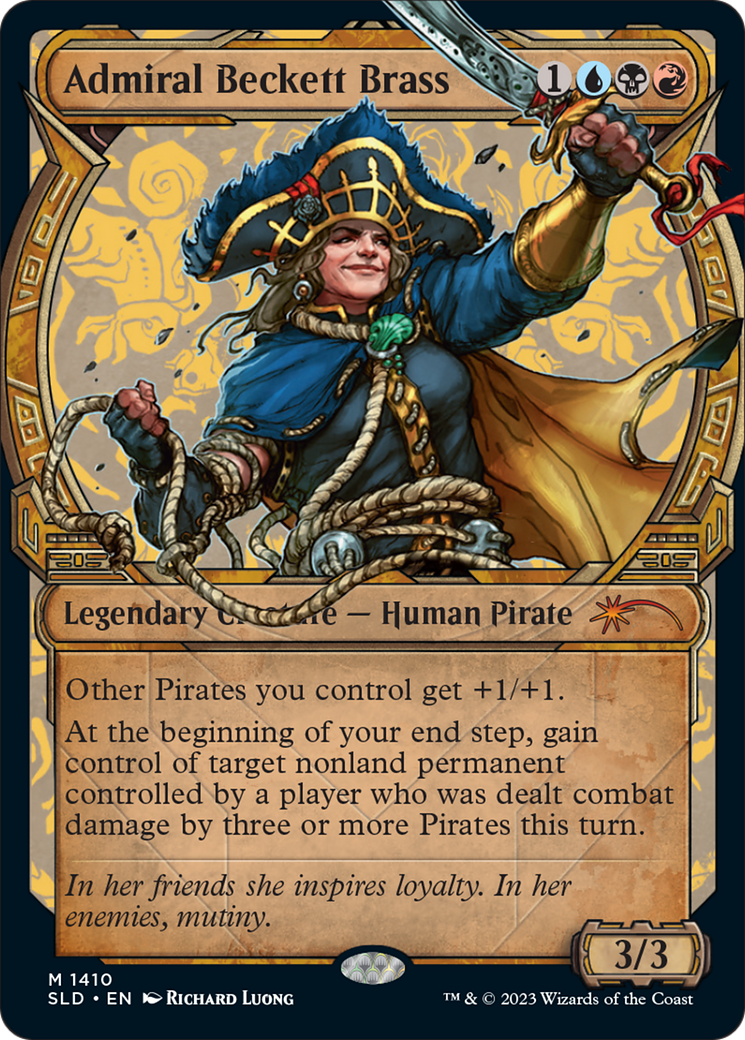 Admiral Beckett Brass [Secret Lair Drop Series] | Card Merchant Takapuna