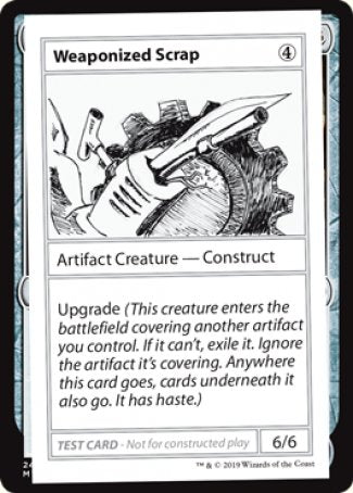 Weaponized Scrap (2021 Edition) [Mystery Booster Playtest Cards] | Card Merchant Takapuna