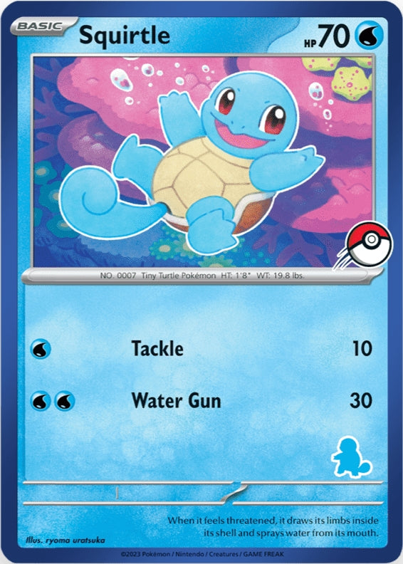 Squirtle (Blue Border) [My First Battle] | Card Merchant Takapuna