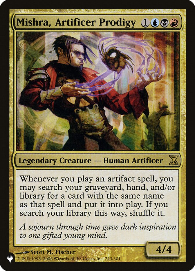 Mishra, Artificer Prodigy [The List] | Card Merchant Takapuna