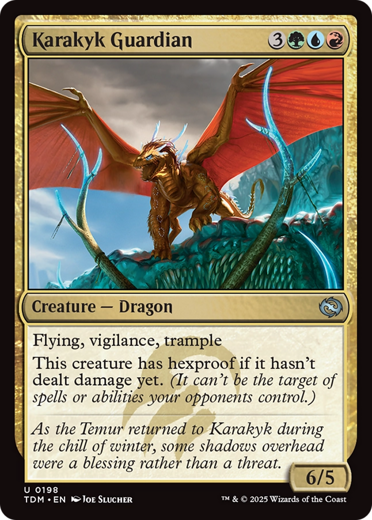 Karakyk Guardian [Tarkir: Dragonstorm] | Card Merchant Takapuna