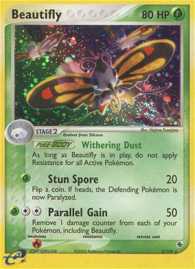 Beautifly (2/109) [EX: Ruby & Sapphire] | Card Merchant Takapuna