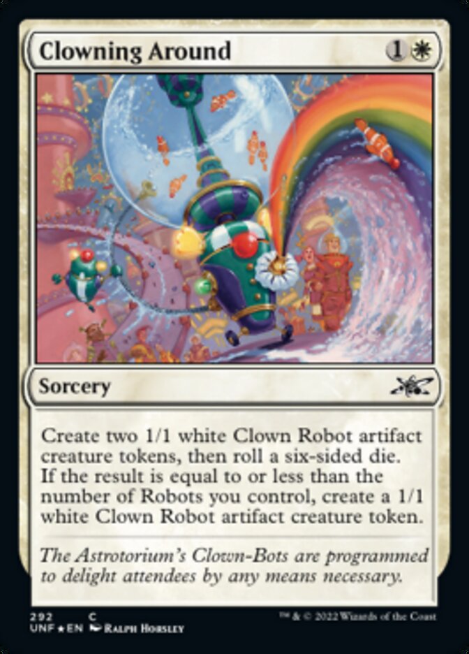 Clowning Around (Galaxy Foil) [Unfinity] | Card Merchant Takapuna