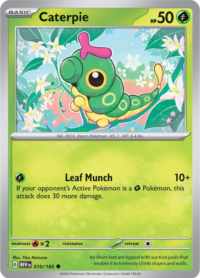 Caterpie (010/165) [Scarlet & Violet 151] | Card Merchant Takapuna