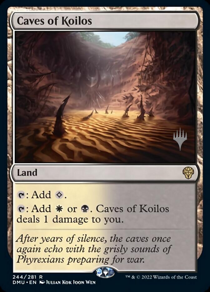 Caves of Koilos (Promo Pack) [Dominaria United Promos] | Card Merchant Takapuna