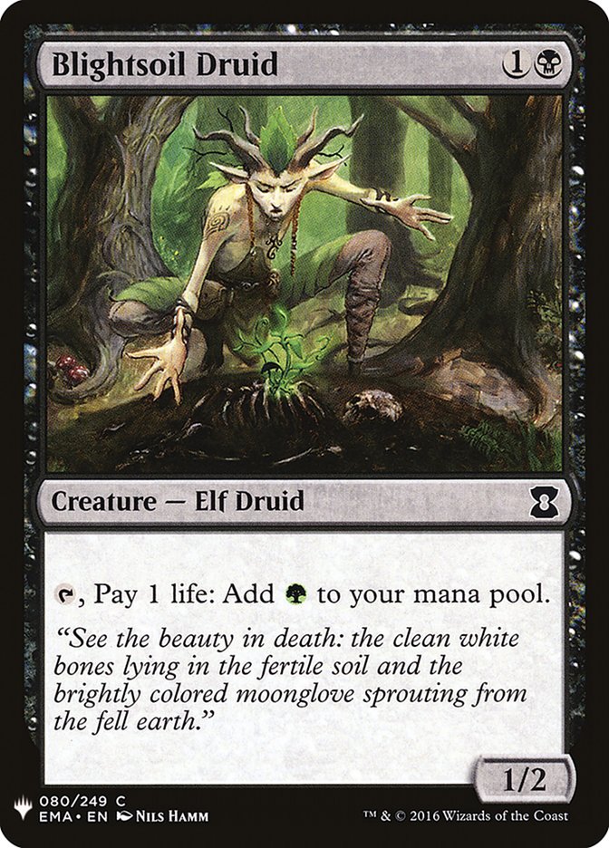 Blightsoil Druid [Mystery Booster] | Card Merchant Takapuna