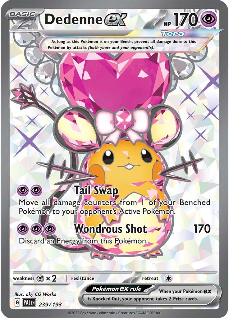 Dedenne ex (239/193) [Scarlet & Violet: Paldea Evolved] | Card Merchant Takapuna