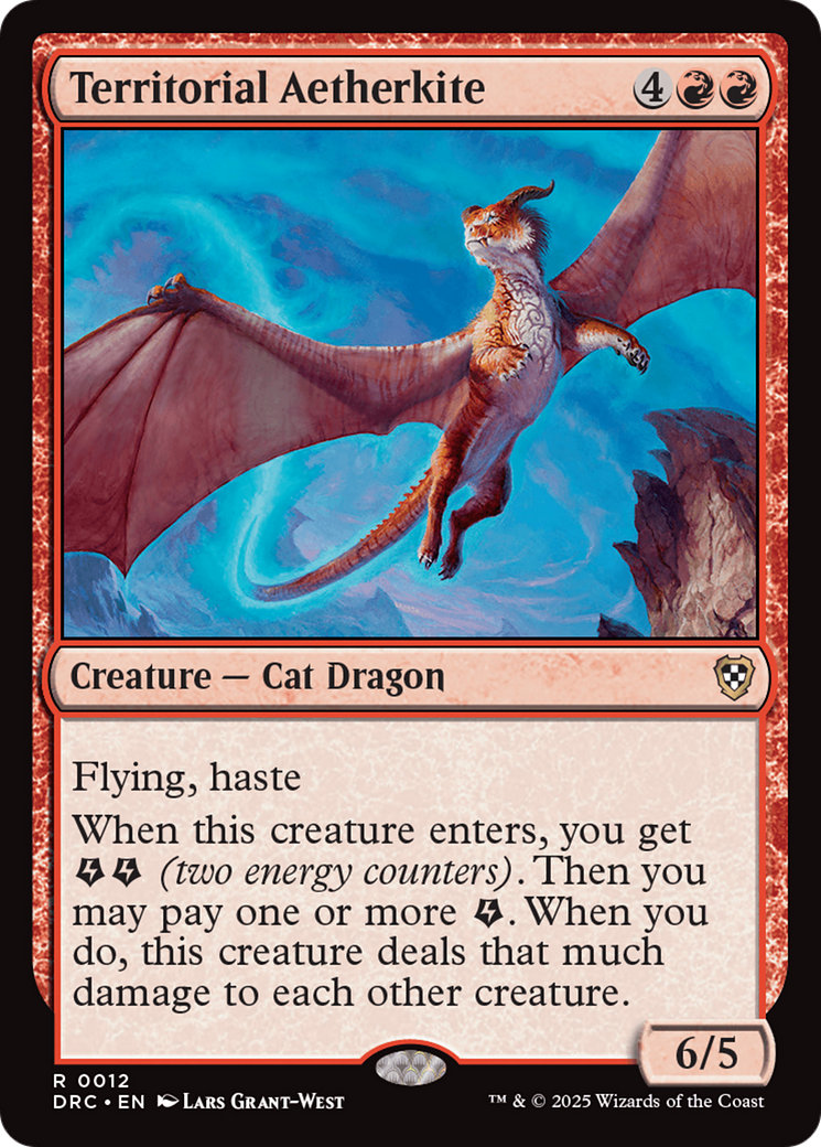 Territorial Aetherkite [Aetherdrift Commander] | Card Merchant Takapuna