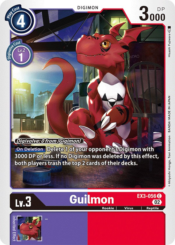 Guilmon [EX3-056] [Draconic Roar] | Card Merchant Takapuna