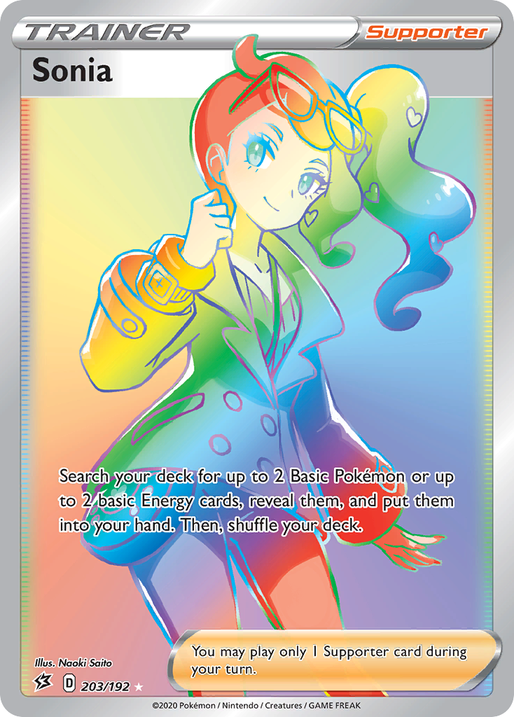 Sonia (203/192) [Sword & Shield: Rebel Clash] | Card Merchant Takapuna