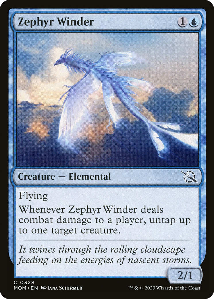 Zephyr Winder [March of the Machine] | Card Merchant Takapuna