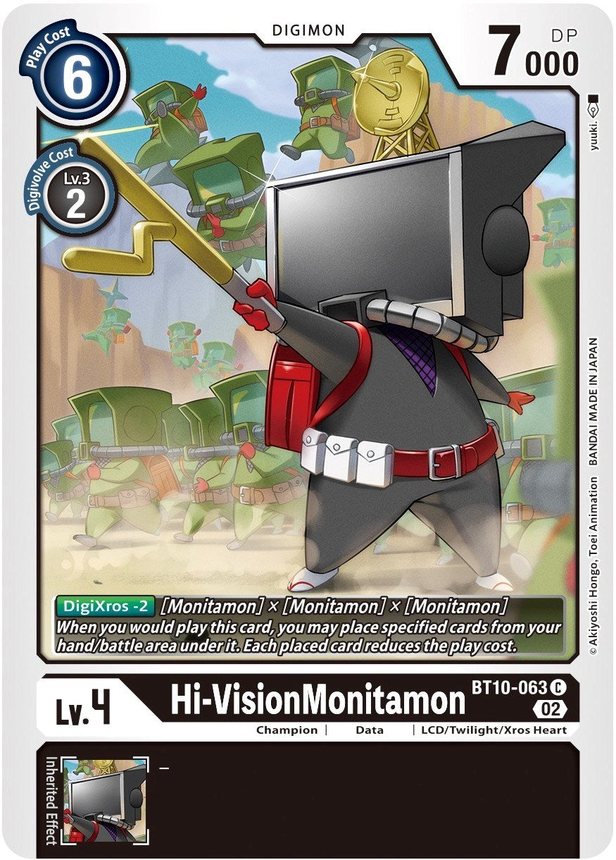 Hi-VisionMonitamon [BT10-063] [Xros Encounter] | Card Merchant Takapuna