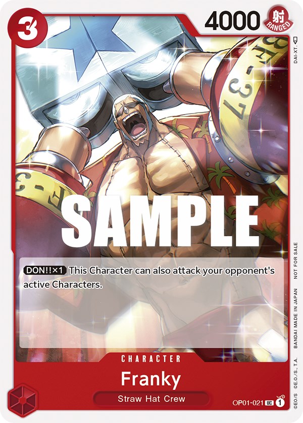 Franky (Tournament Pack Vol. 2) [One Piece Promotion Cards] | Card Merchant Takapuna