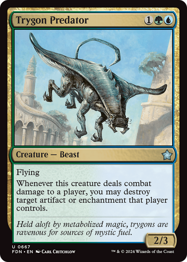 Trygon Predator [Foundations] | Card Merchant Takapuna