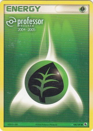 Grass Energy (104/109) (2004 2005) [Professor Program Promos] | Card Merchant Takapuna