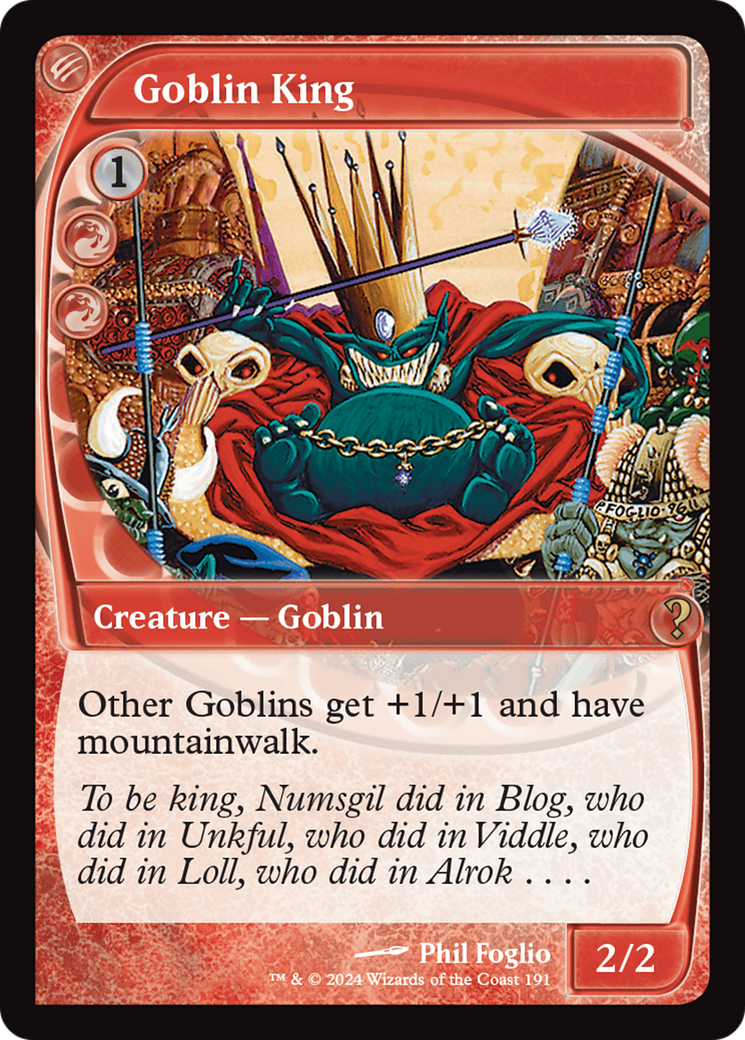 Goblin King (Future Sight) [Mystery Booster 2] | Card Merchant Takapuna