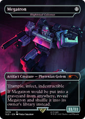 Blightsteel Colossus - Megatron (Borderless) [Secret Lair Drop Series] | Card Merchant Takapuna