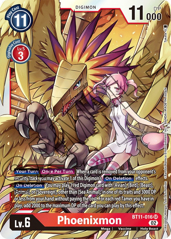 Phoenixmon [BT11-016] [Dimensional Phase] | Card Merchant Takapuna