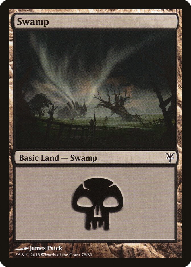 Swamp (78) [Duel Decks: Sorin vs. Tibalt] | Card Merchant Takapuna