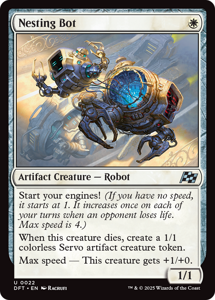 Nesting Bot [Aetherdrift] | Card Merchant Takapuna