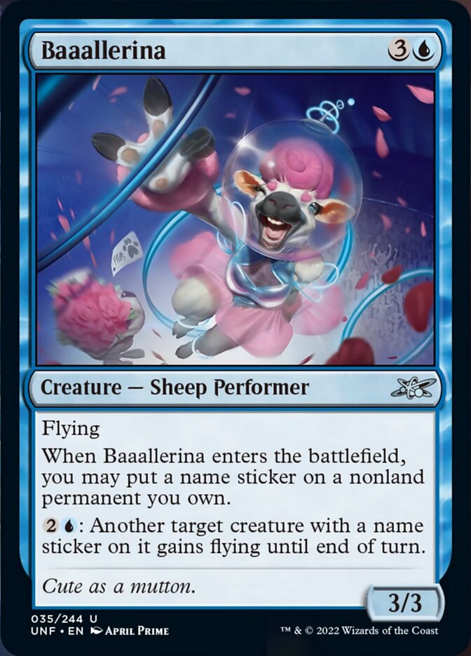 Baaallerina [Unfinity] | Card Merchant Takapuna