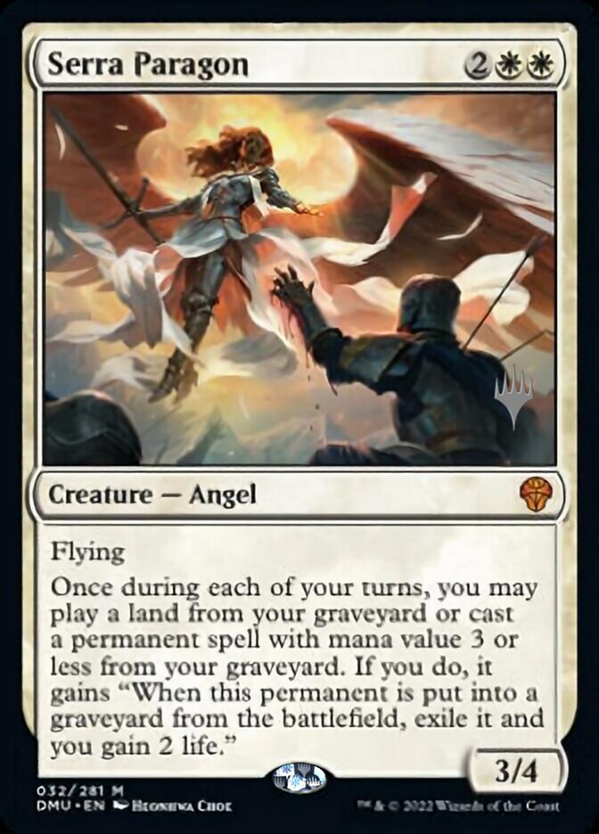 Serra Paragon (Promo Pack) [Dominaria United Promos] | Card Merchant Takapuna