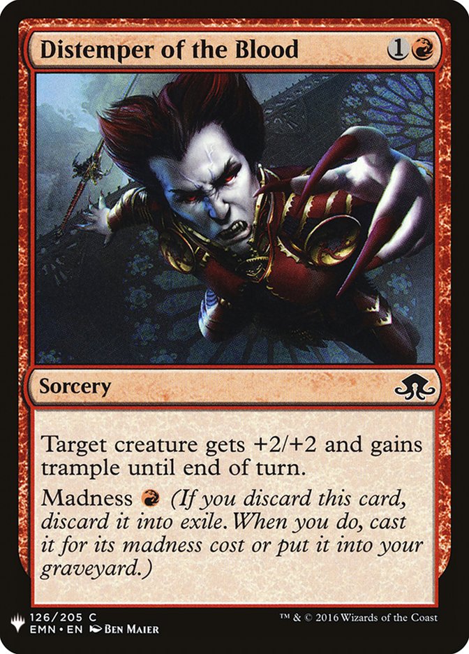 Distemper of the Blood [Mystery Booster] | Card Merchant Takapuna