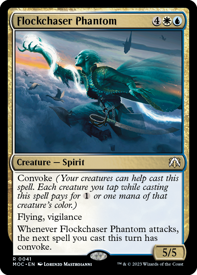 Flockchaser Phantom [March of the Machine Commander] | Card Merchant Takapuna