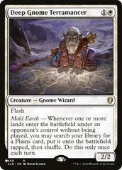 Deep Gnome Terramancer [The List] | Card Merchant Takapuna