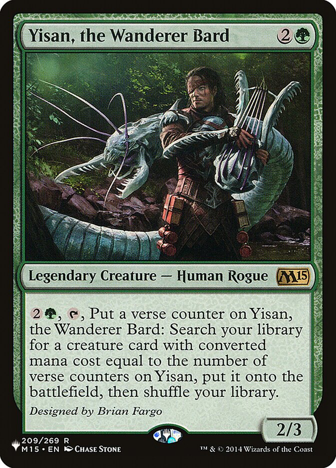 Yisan, the Wanderer Bard [The List] | Card Merchant Takapuna