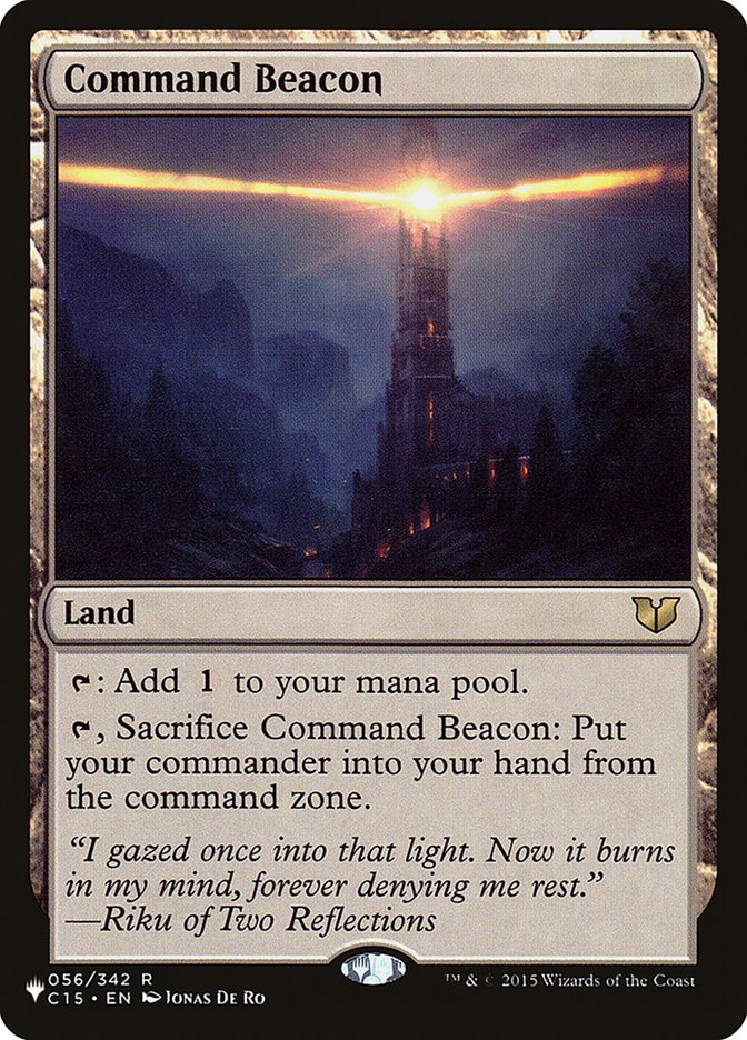 Command Beacon [The List] | Card Merchant Takapuna