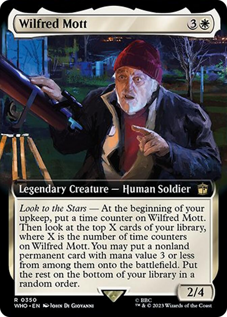 Wilfred Mott (Extended Art) [Doctor Who] | Card Merchant Takapuna