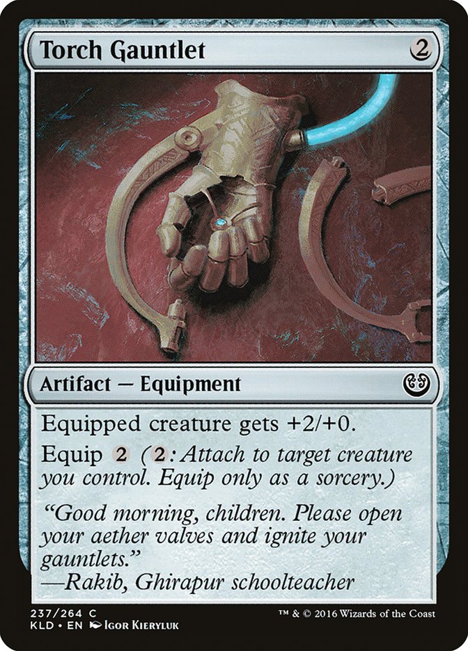 Torch Gauntlet [Kaladesh] | Card Merchant Takapuna